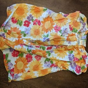 Girls Gymboree button up blouse